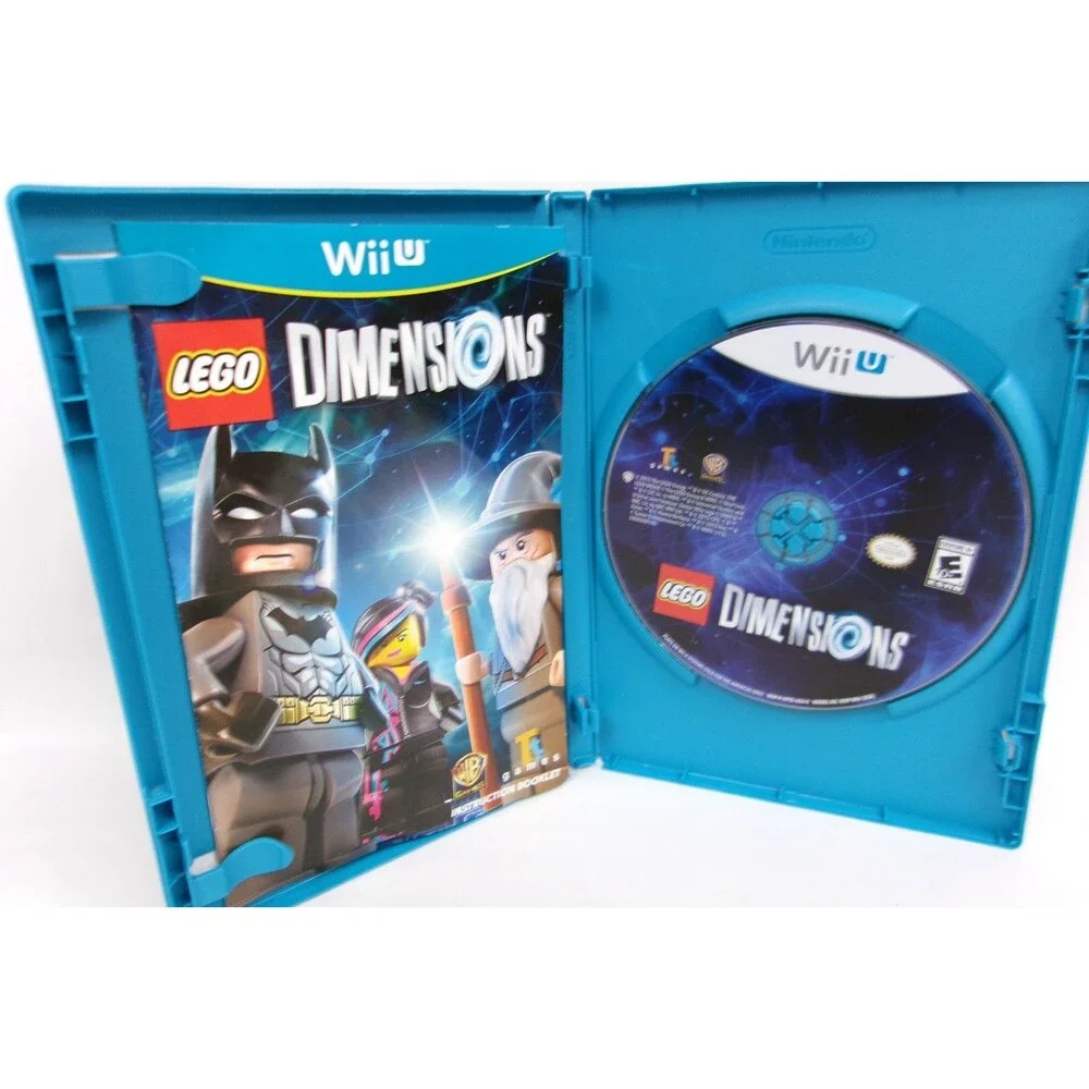 Lego Dimensions Nintendo Wii U 2015 Video Game w Case Manual